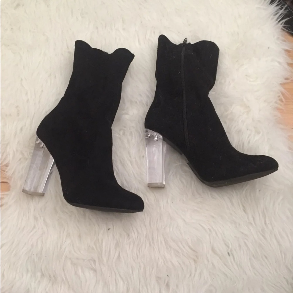 Black booties